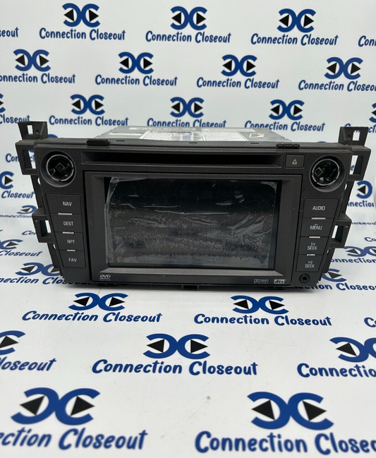 2007- 2009 Cadillac SRX AM FM Radio 6 Disc CD Player NAV 25797598