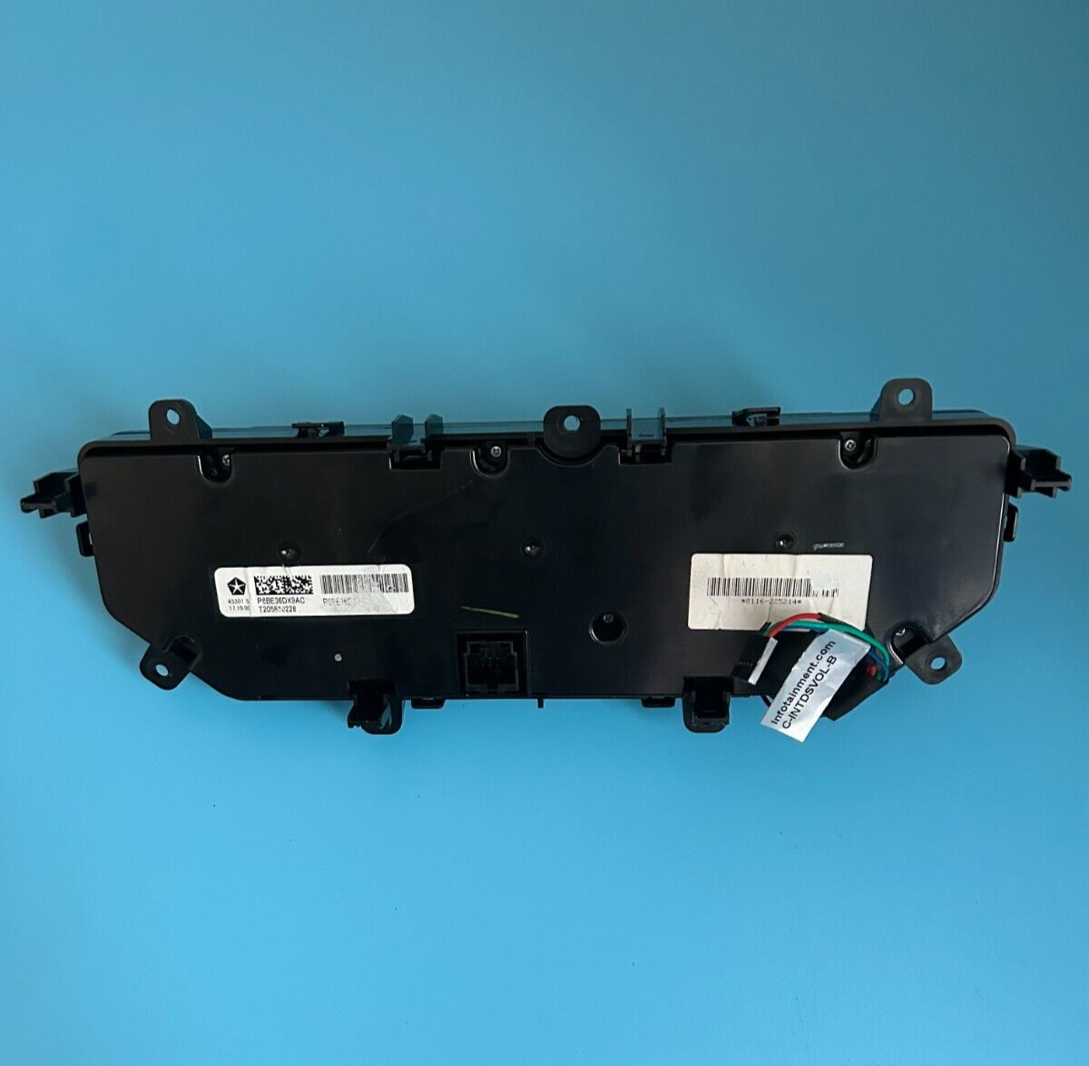 Jeep Wrangler OEM Temperature Control Center Stack (6BE36DXAC)