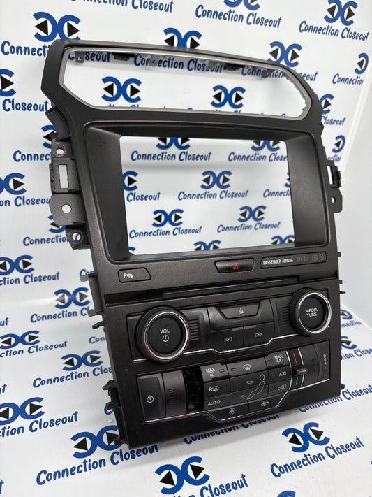 2015- 2018 Ford Explorer Audio Radio Bezel & Climate Control OEM GB5T18A802EE