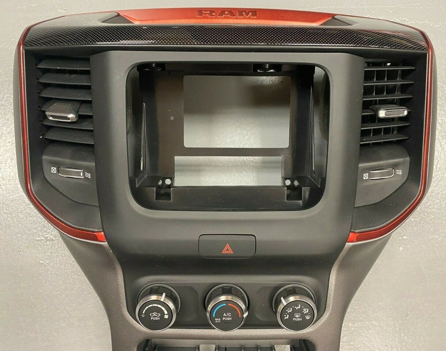 ✅ 2019- 2022 RAM 1500 2500 3500 Radio Bezel & Climate Control OEM (5YU473XRAD)