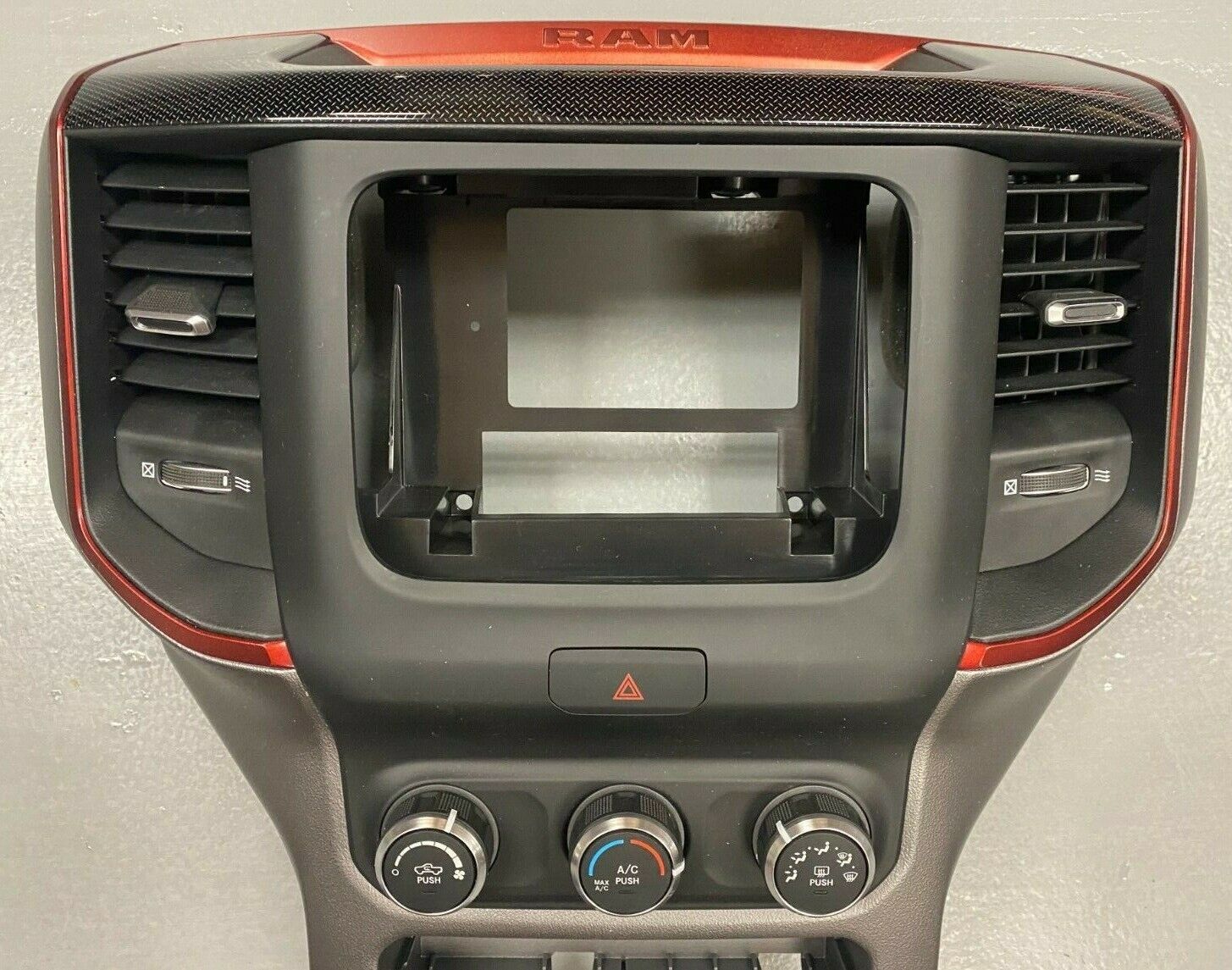 ✅ 2019- 2022 RAM 1500 2500 3500 Radio Bezel & Climate Control OEM (5YU473XRAD)