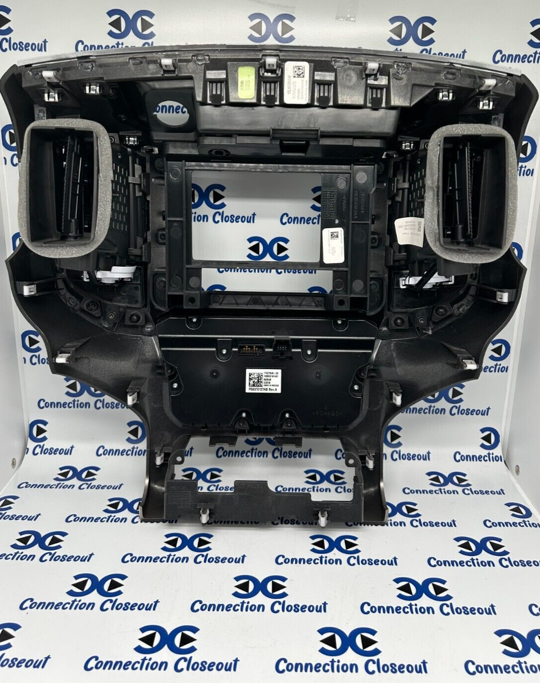 ✅ 2019- 2021 RAM 1500 2500 3500 Mopar Instrument Panel Radio Bezel (6BJ972N1AF)