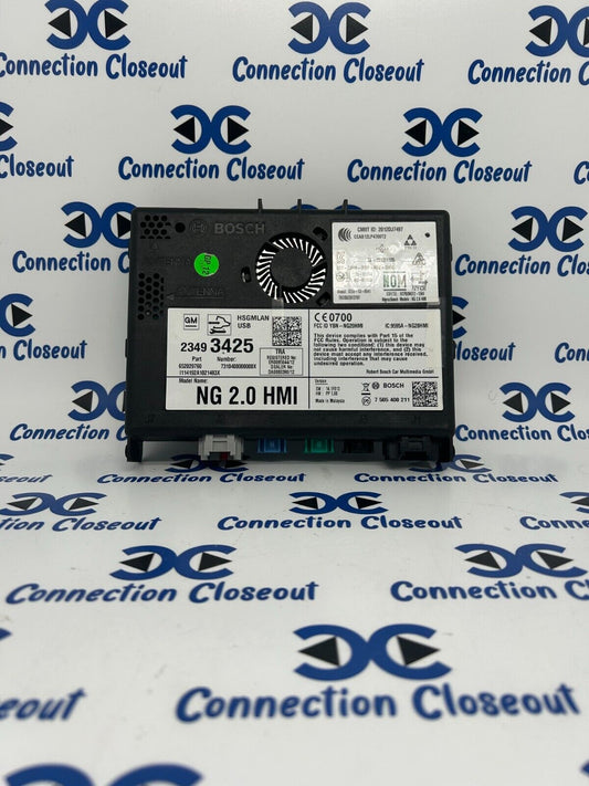 2015 2016 Chevrolet GMC Sierra Buick Envision HMI 2.0 MODULE (23493425)