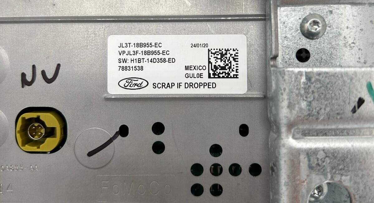 2018 - 2020 Ford F-150 OEM 4IN Media Info Display Screen Radio (JL3T-18B955-EC)