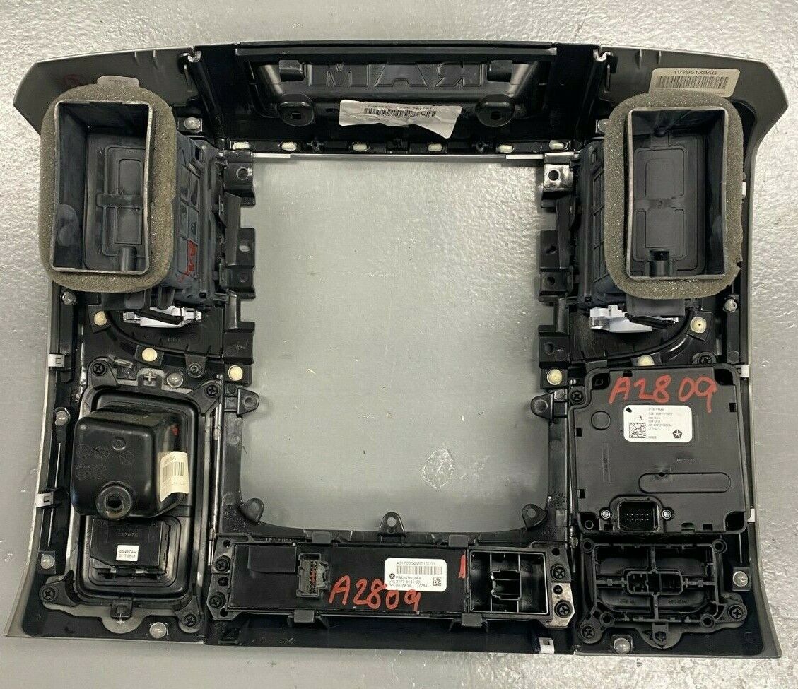 ✅ 2013- 2020 RAM 1500 2500 3500 Mopar Instrument Panel Radio Bezel (1VY951X9AG)