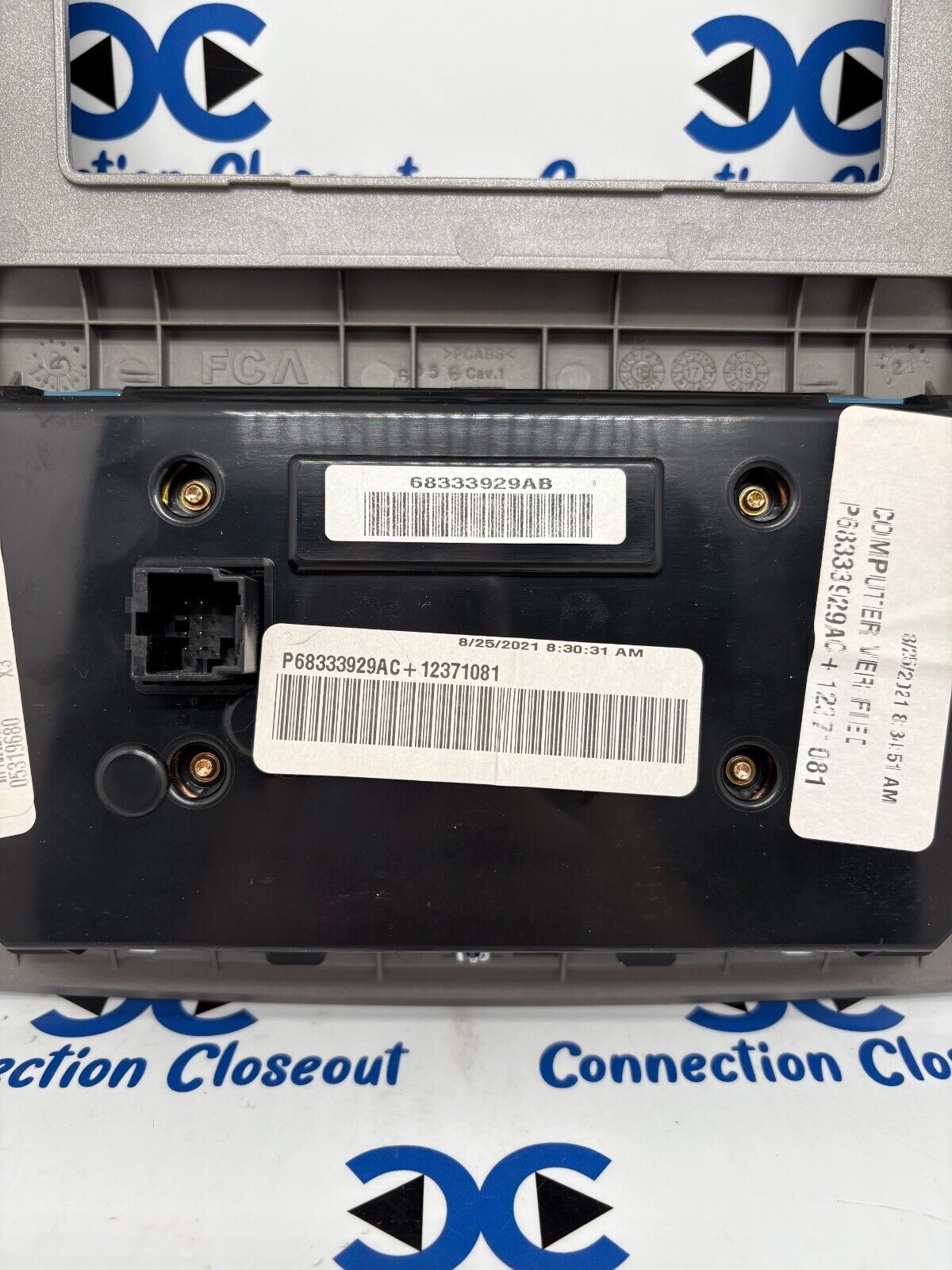 2018-2022 Jeep Grand Cherokee AC Heater Climate Control Center Stack OEM 3929AC