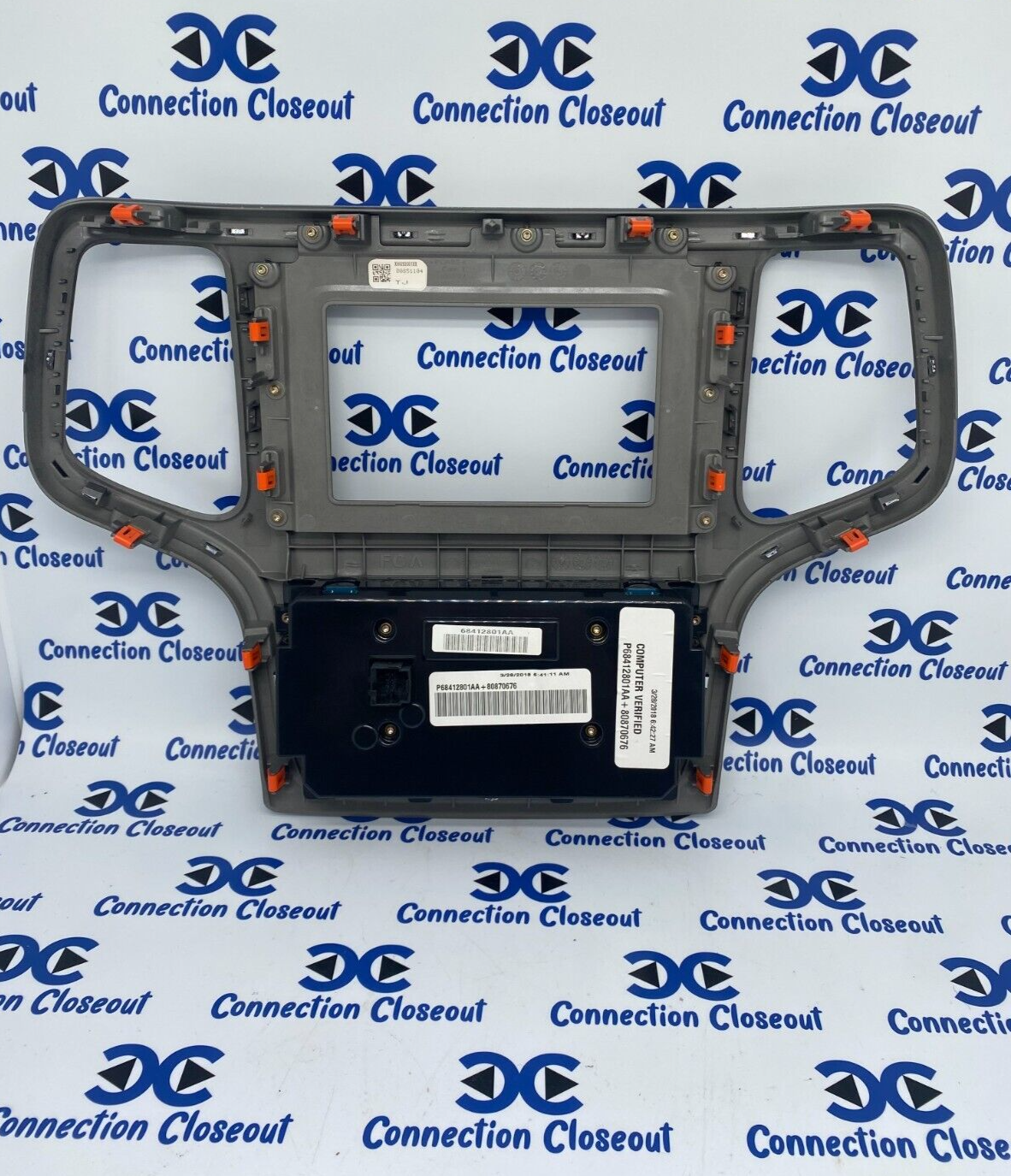 ✅ 2018- 2022 Jeep Grand Cherokee Bezel A/C Heater Control (68412801AA)