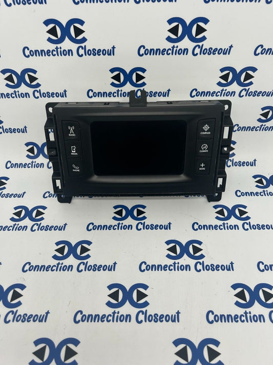 2015 Jeep Cherokee Multi Media Radio NAV Display Screen OEM 68237064AD