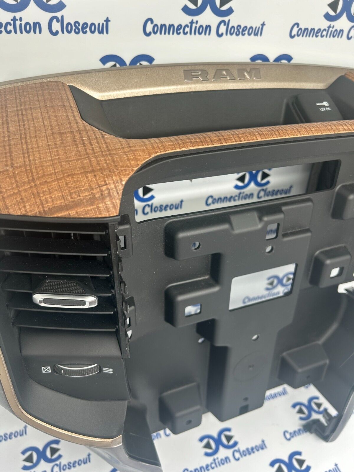 ✅ 2019- 2024 RAM 1500 2500 3500 Instrument Panel Center Bezel Wood (6EJ813XTAE)