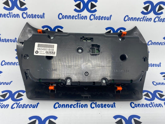 2015- 2018 Jeep Cherokee Vehicle Feature Controls Center Stack OEM 68249518AB