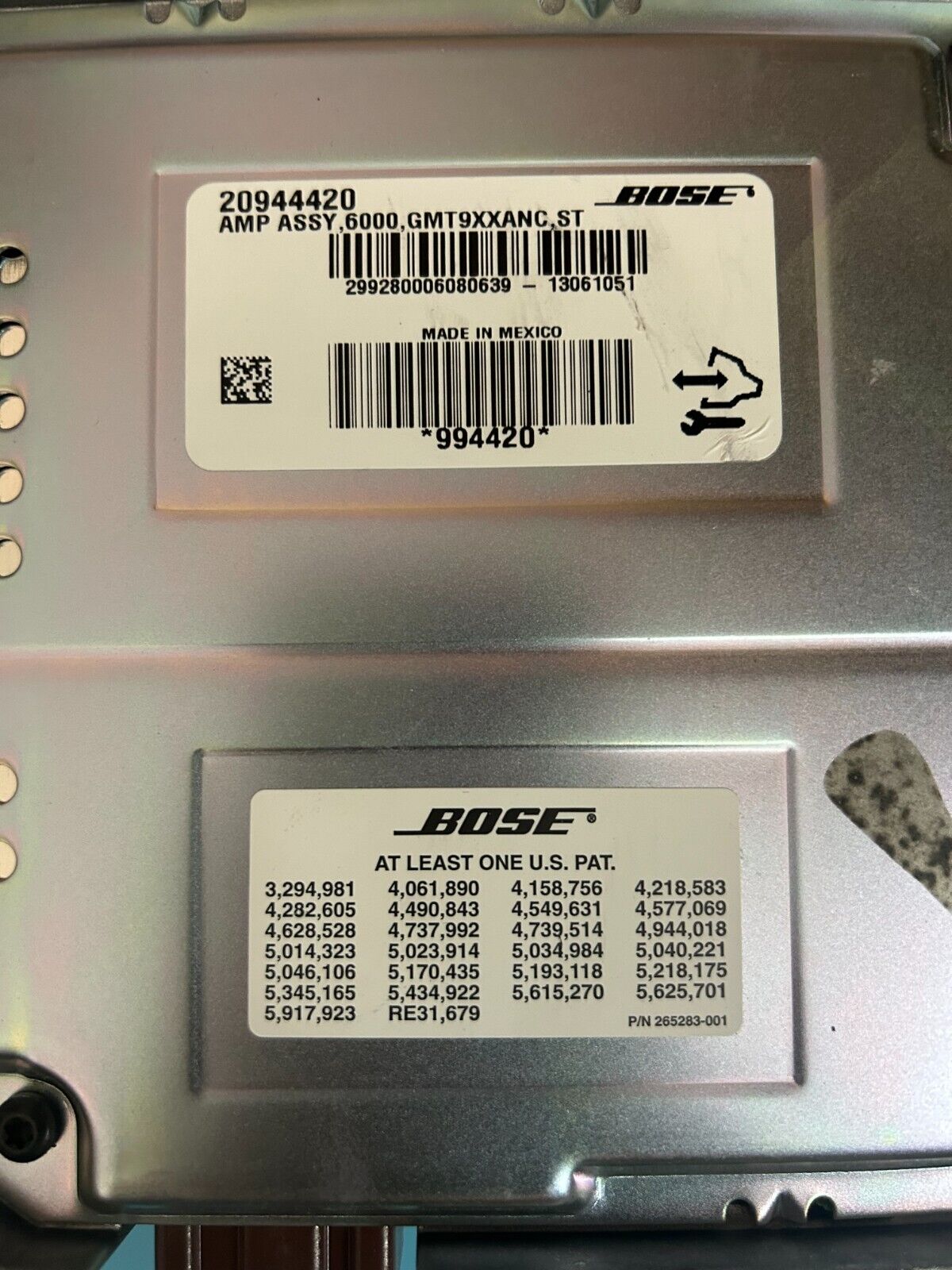 2010- 2014 GMC Yukon Denali Bose Radio Amplifier 20944420
