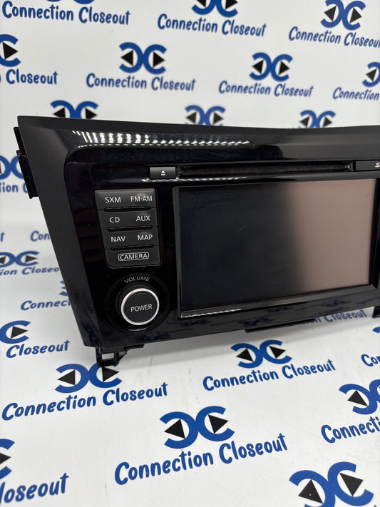 2014- 2017 Nissan Rogue AM FM XM Radio CD Player NAV Receiver (259154BA0B)