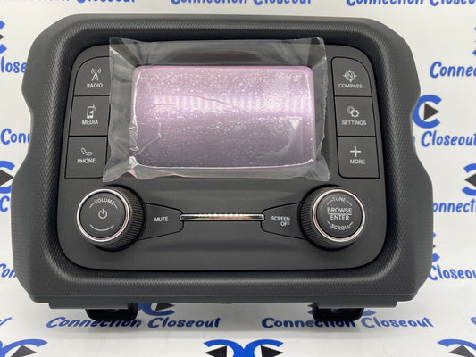2019- 2020 Jeep Wrangler FM FM Multi Media Radio & Bezel 68420234AC
