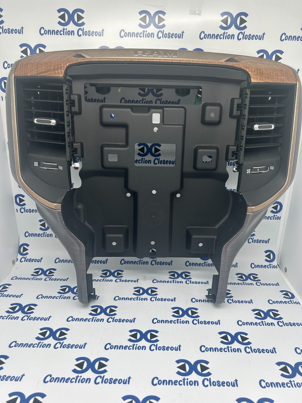 ✅ 2019- 2024 RAM 1500 2500 3500 Instrument Panel Center Bezel Wood (6EJ813XTAE)