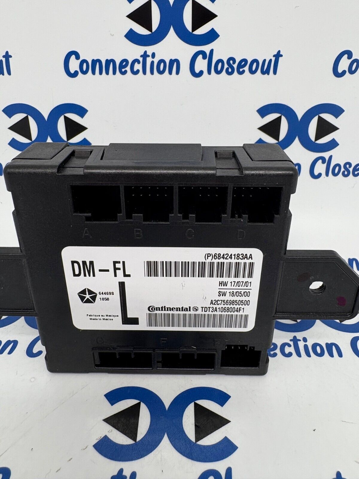 2019 2020 RAM 1500 Door Control Module FRONT LEFT OEM 68424183AA
