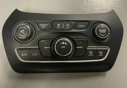 2015- 2018 Jeep Cherokee Genuine MOPAR Climate Control Center Stack 68249518AA