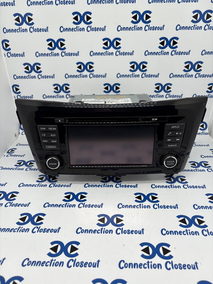 2016- 2018 NISSAN Rogue OEM Nav AM FM XM Radio CD Player Receiver 259156FL1A