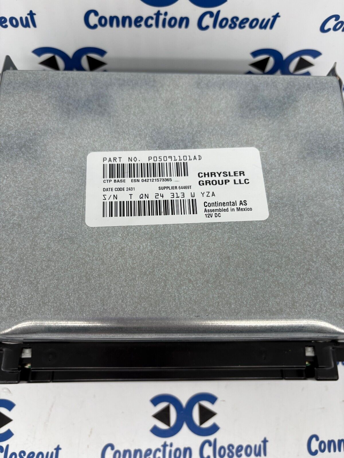 2011- 2012 Dodge Journey AM FM Radio Mp3 Single Disc CD Player OEM 05091101AD