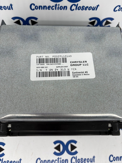 2011- 2012 Dodge Journey AM FM Radio Mp3 Single Disc CD Player OEM 05091101AD