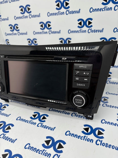 2017 2018 Nissan Rogue Audio Radio Navigation Control Screen 259156FL0A OEM