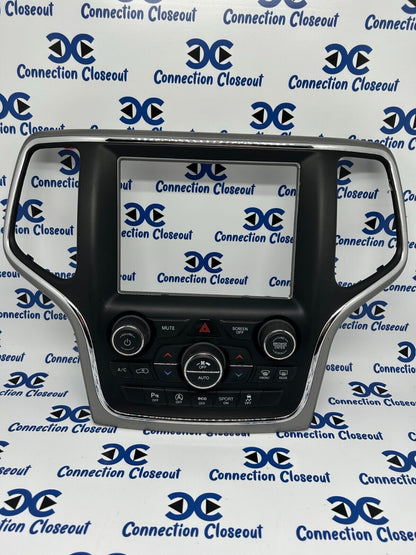 ✅ 2018 Jeep Genuine Mopar Vehicle Feature Controls Center Stack (68333939AA)