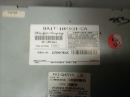 2008 LINCOLN MKX FORD EDGE NAVIGATION RADIO OEM  (8A1T-18K931CA)