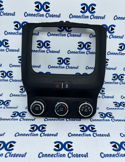 ✅ 2019- 2024 RAM 2500 3500 Genuine Mopar Center Stack Radio Bezel 68370122AB