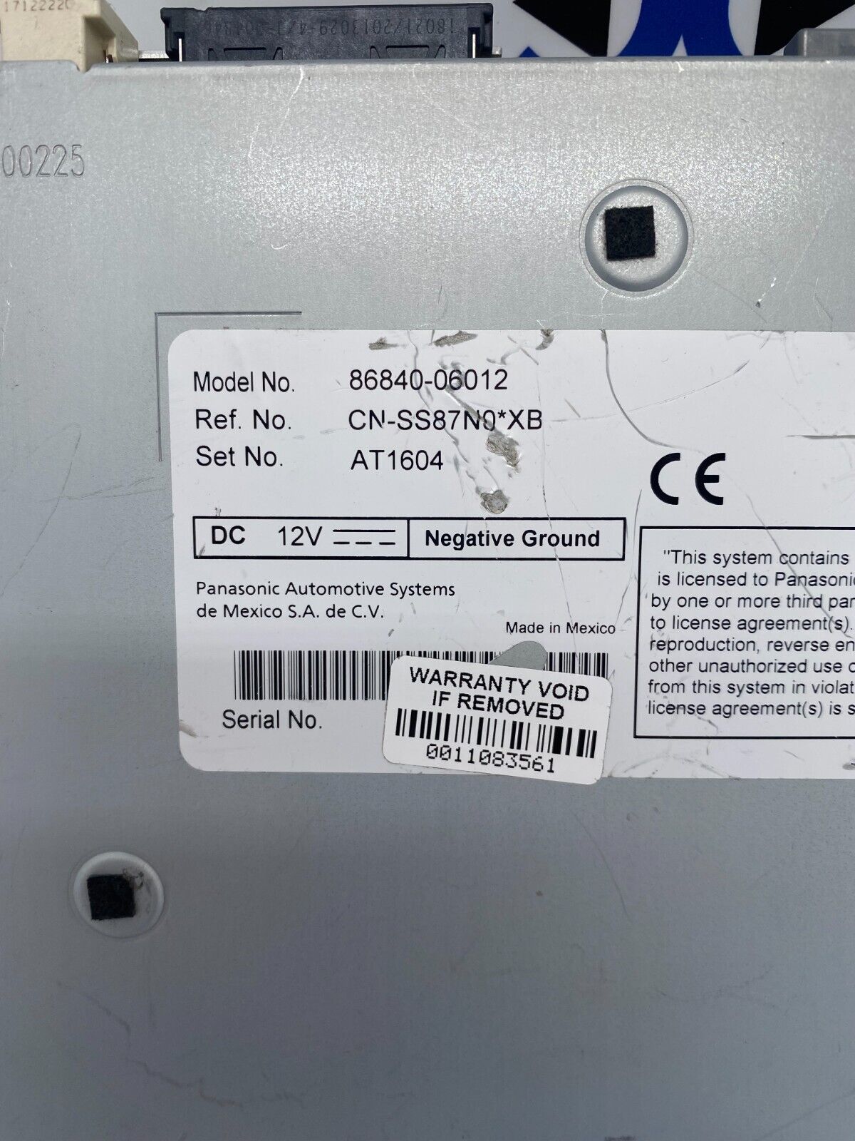 ✅ 86840-06012 2018- 2019 Toyota Camry Sienna GPS Computer Navigation