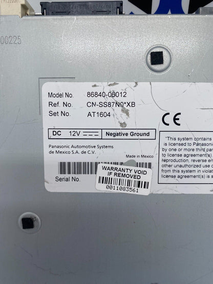 ✅ 86840-06012 2018- 2019 Toyota Camry Sienna GPS Computer Navigation