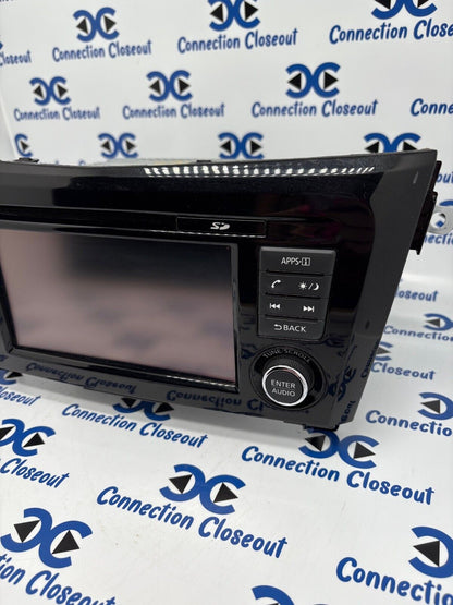 2016- 2018 NISSAN Rogue OEM Nav AM FM XM Radio CD Player Receiver 259156FL1A
