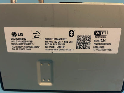 2017 GMC Chevrolet Cadillac OEM Bluetooth Communication Control Module 84221924