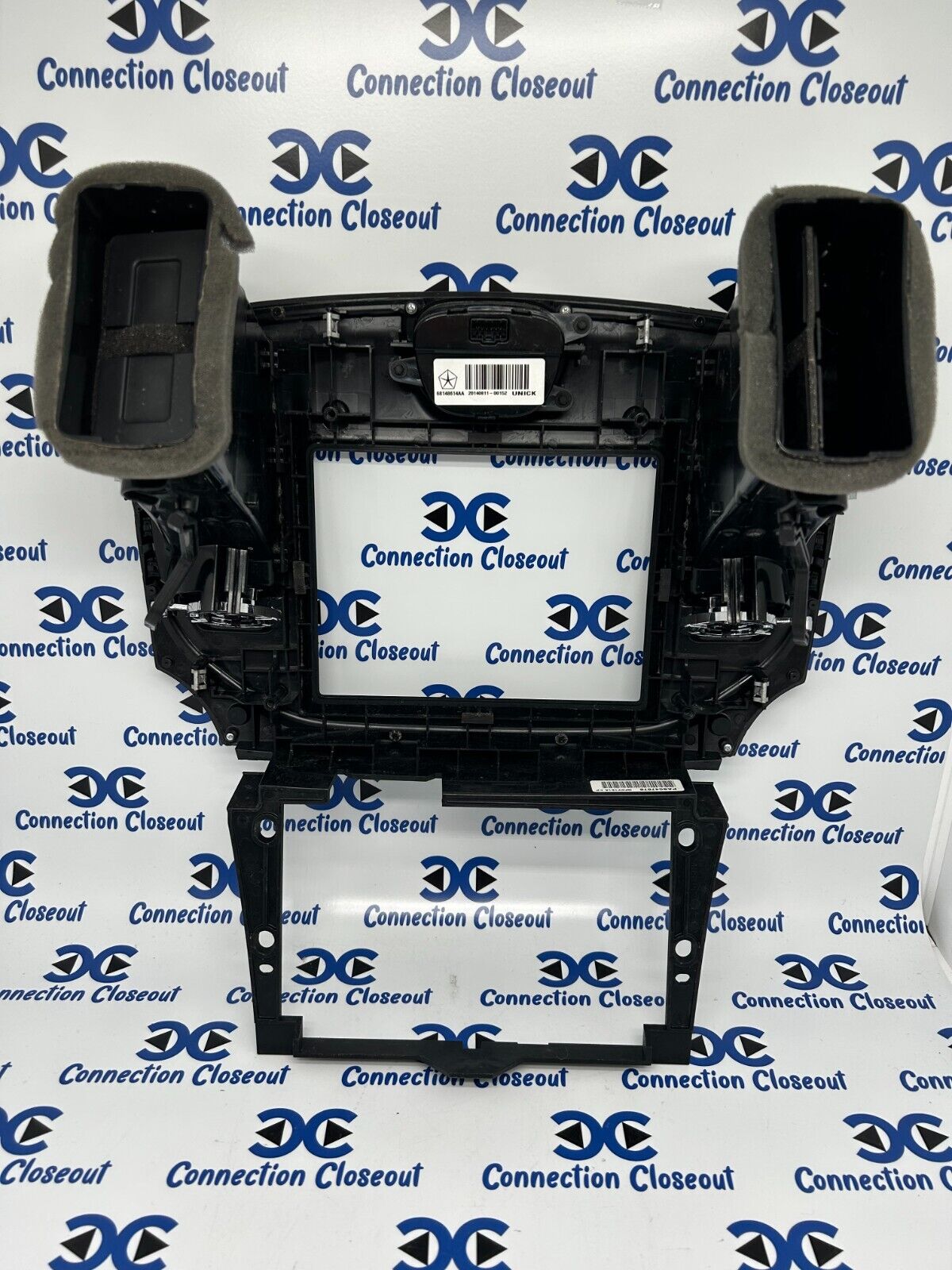 ✅ 2011- 2014 Chrysler 300 Black Dash 8.4" Radio Bezel Vents & Clock (68148614AA)